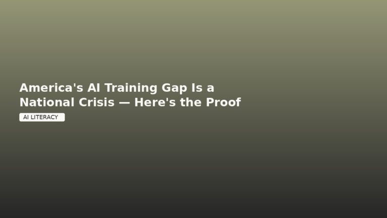 America's AI Training Gap - Harvest Kernel