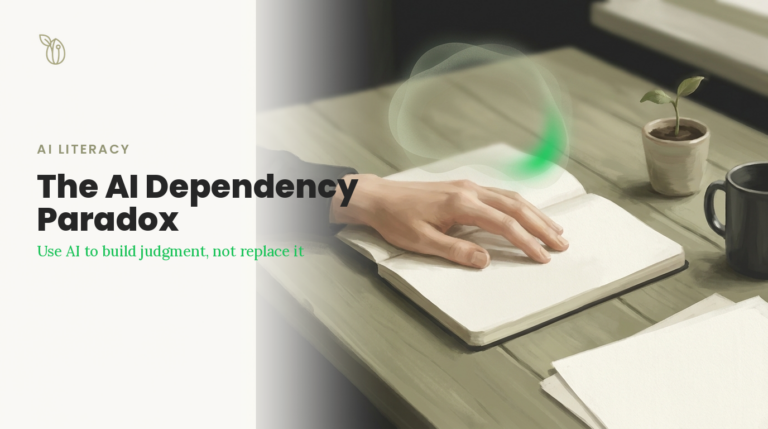 The AI Dependency Paradox: Using AI to Check Facts Can Quietly Make You Worse at It