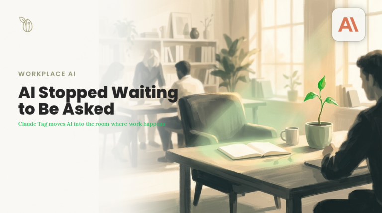 The Day AI Stopped Waiting to Be Asked