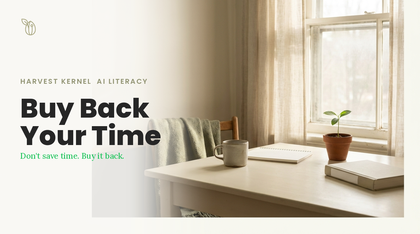 Buy Back Your Time