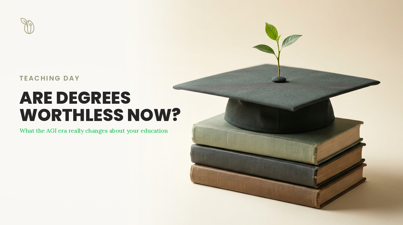 Are degrees worthless now? Teaching Day