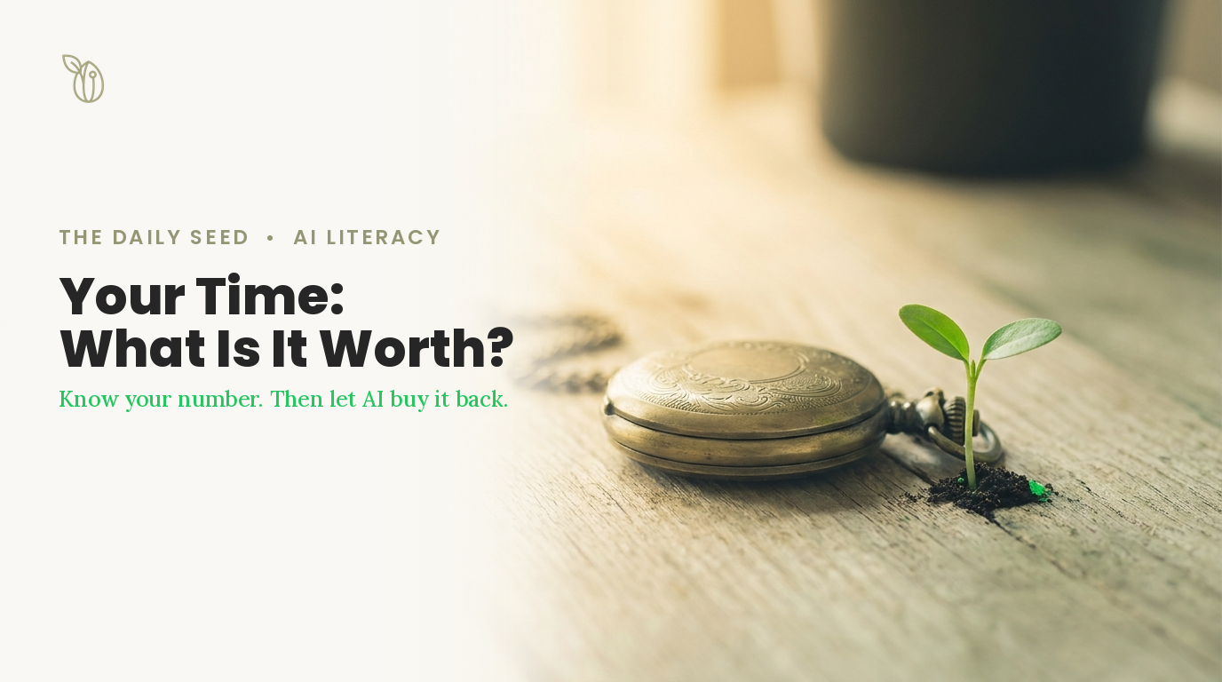 Your Time: What Is It Worth?