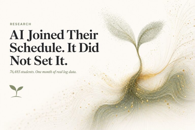 AI Joined Their Schedule. It Did Not Set It.