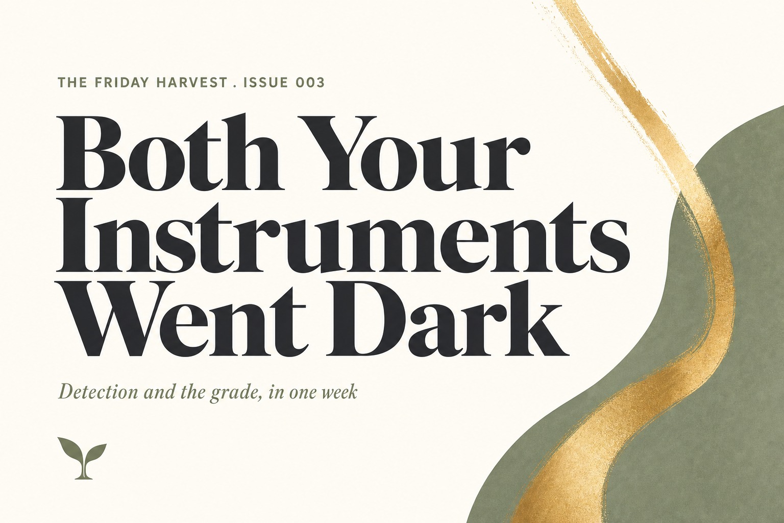 The Friday Harvest issue 003