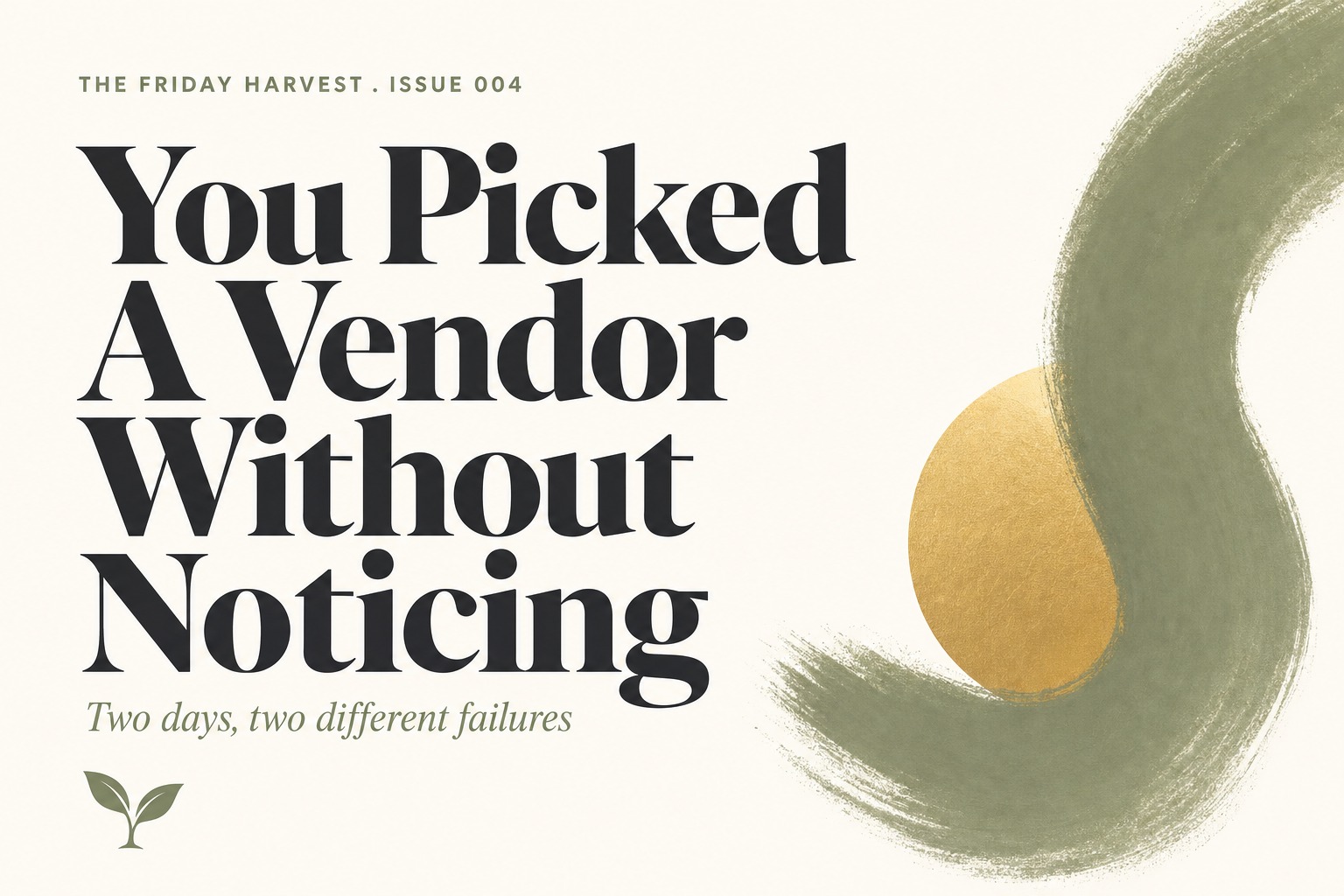 The Friday Harvest issue 004